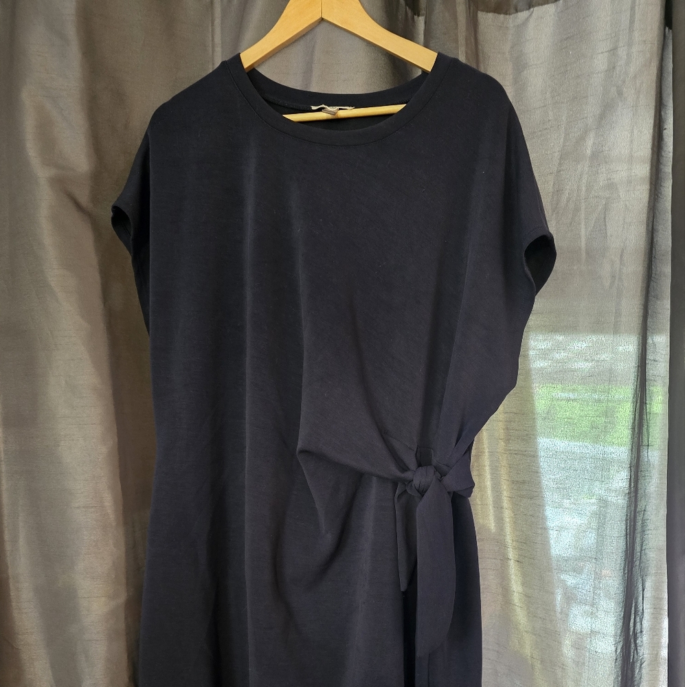Elegant Navy Blue Dress